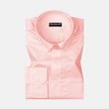 300GSM Blush Pink Premium Satin Shirt for Men