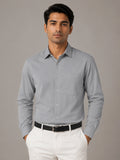 Paper Cotton Silver Shirt for Men