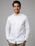 Paper Cotton White Shirt for Men