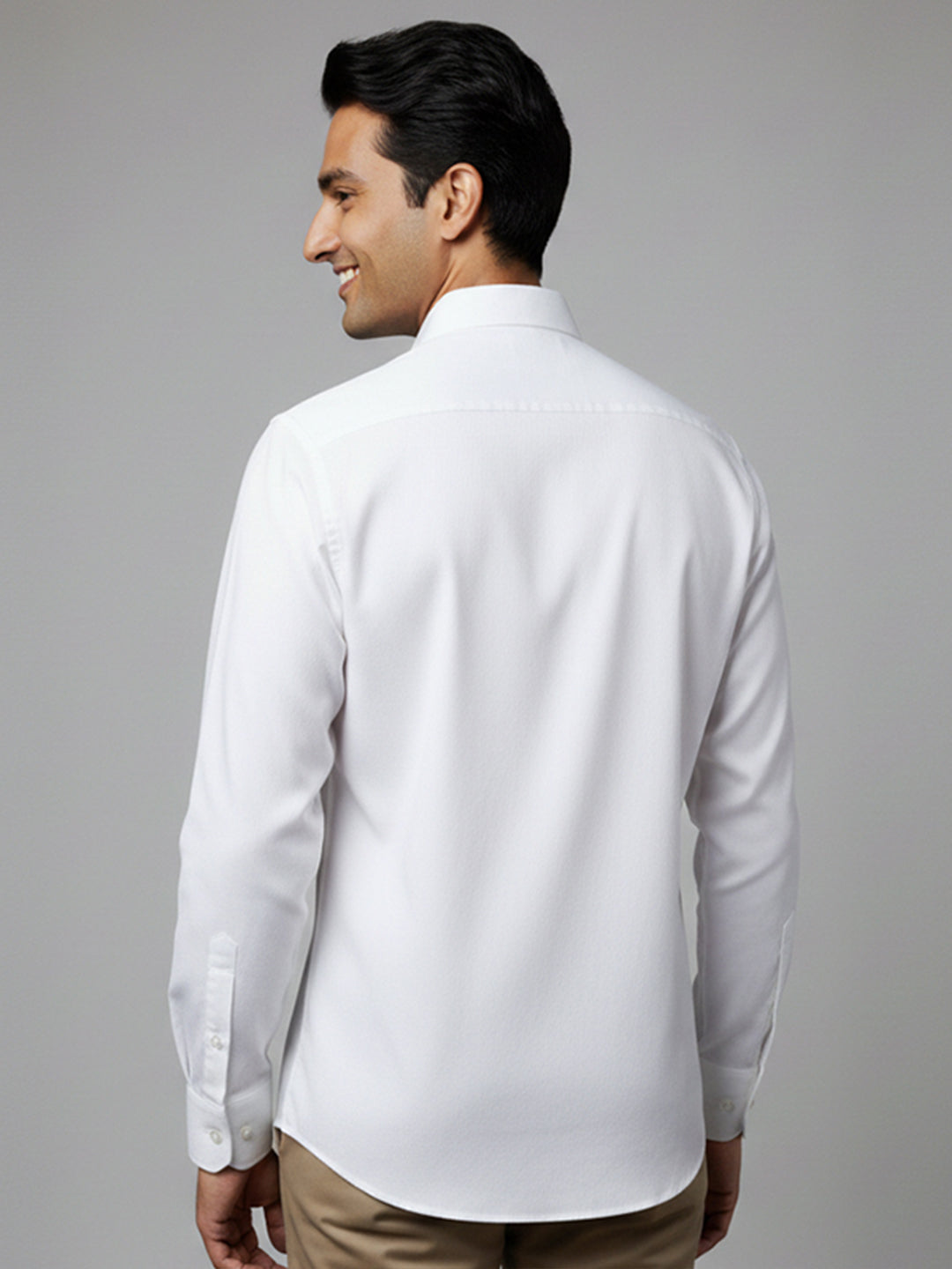 Paper Cotton White Shirt for Men
